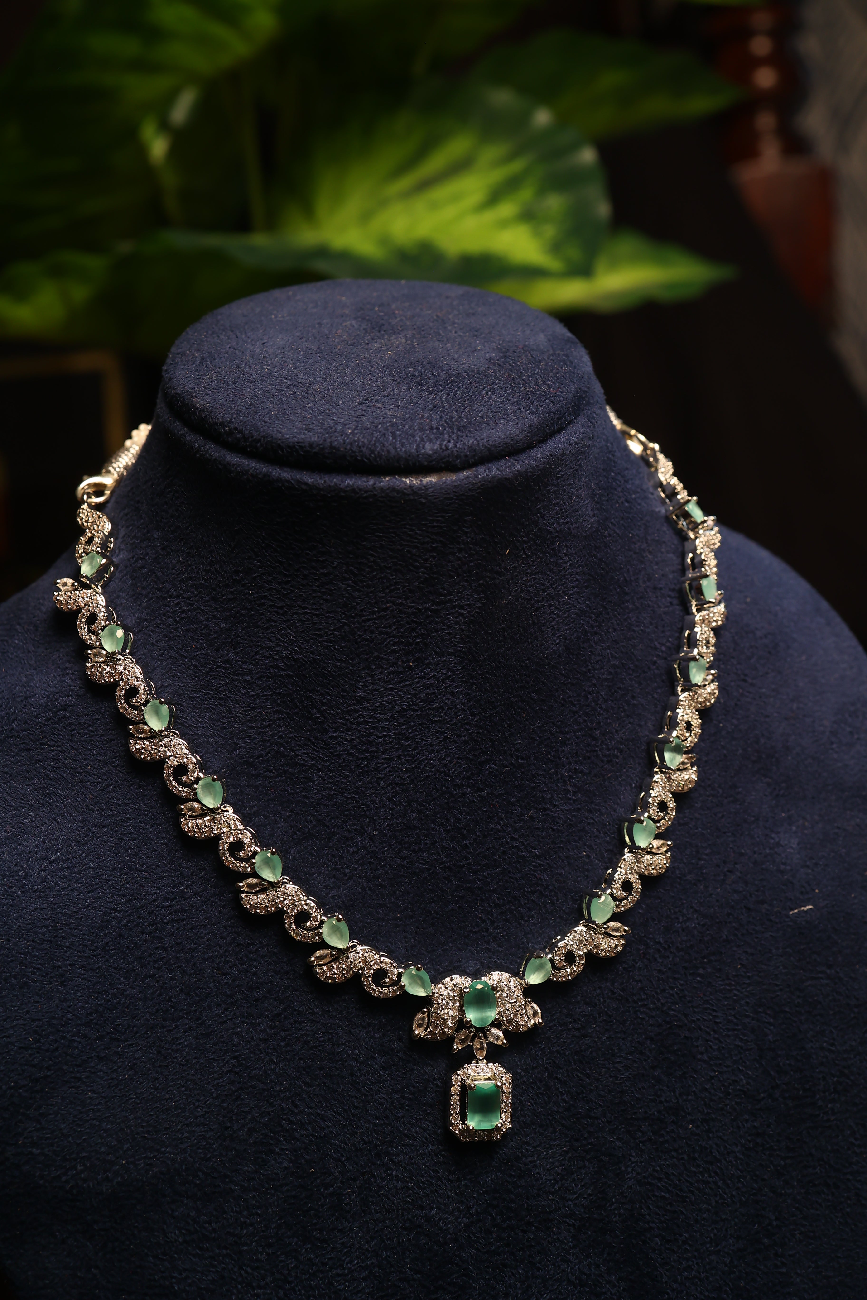 CZ Necklace Set
