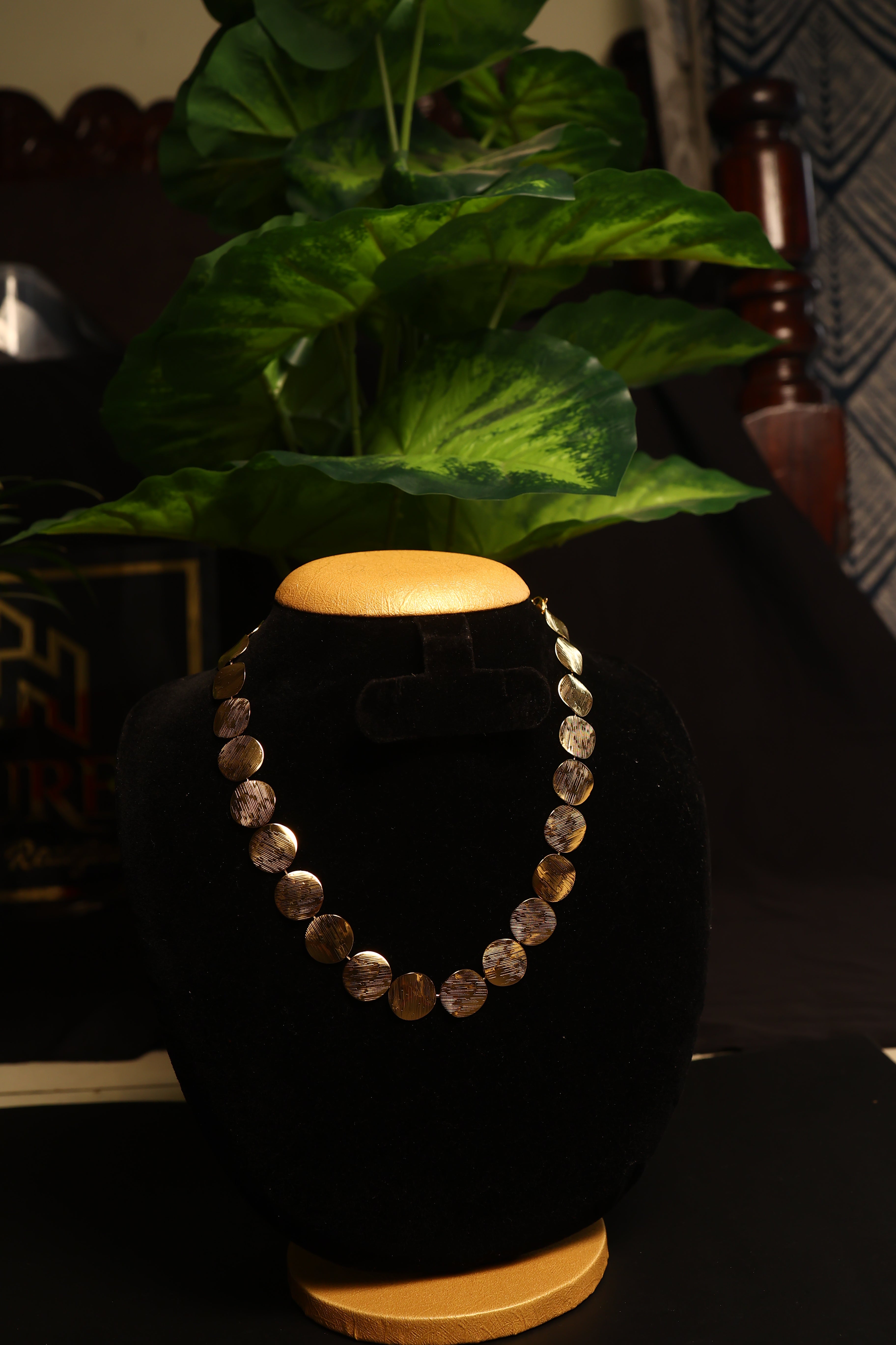 Gold Plated Women's Necklase set