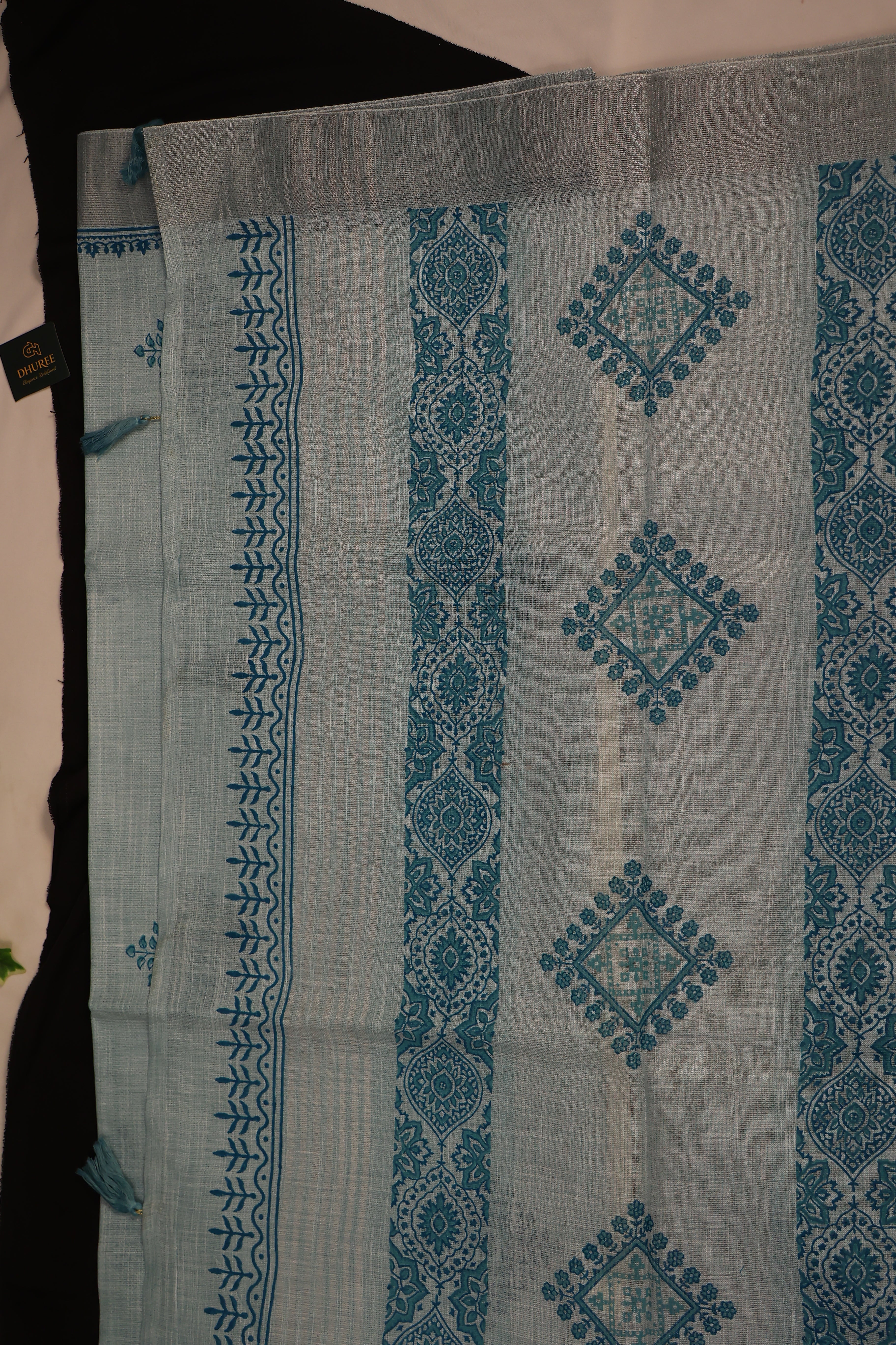 - DHUREE COTTON SILK SAREE.