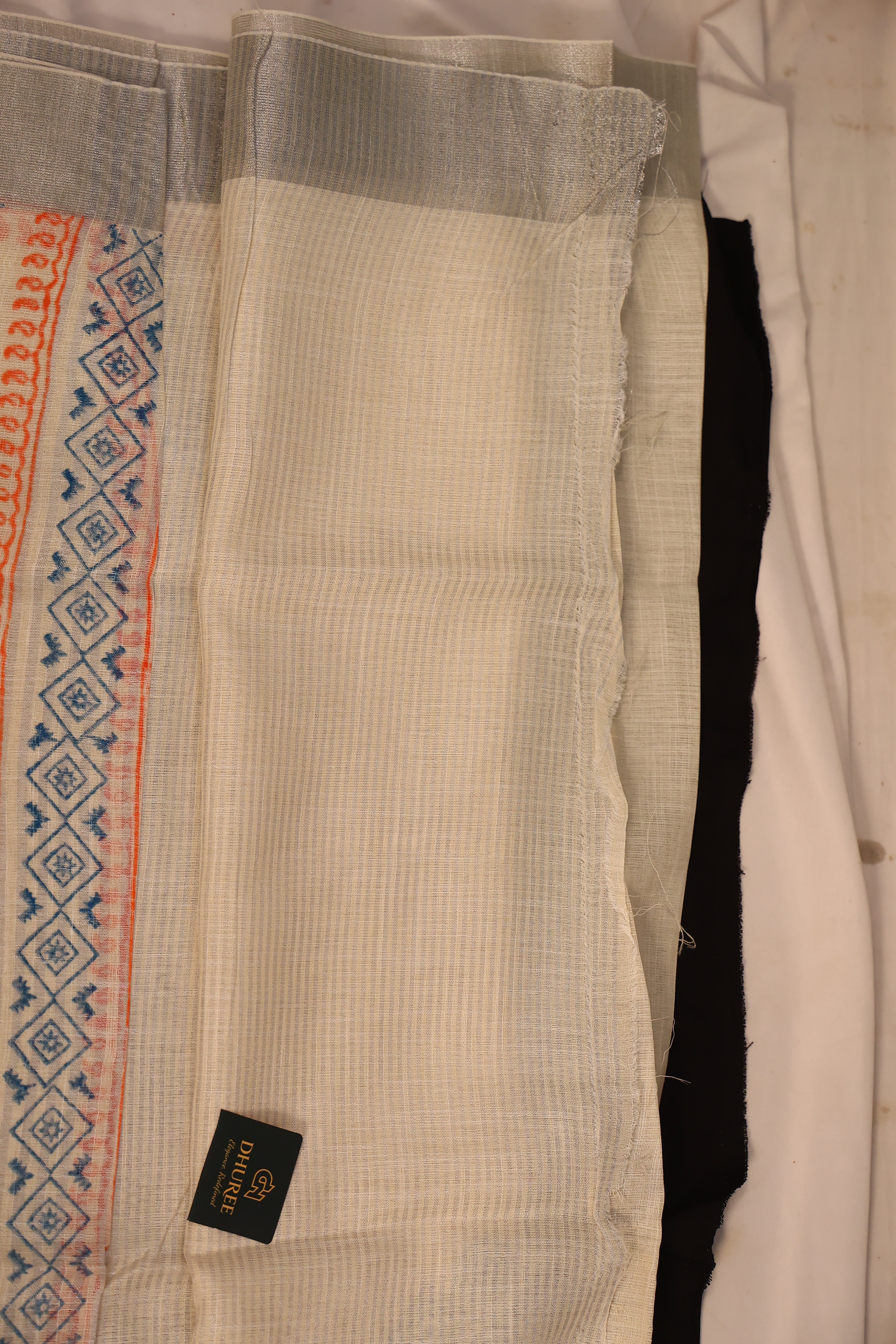 - DHUREE COTTON SILK SAREE.
