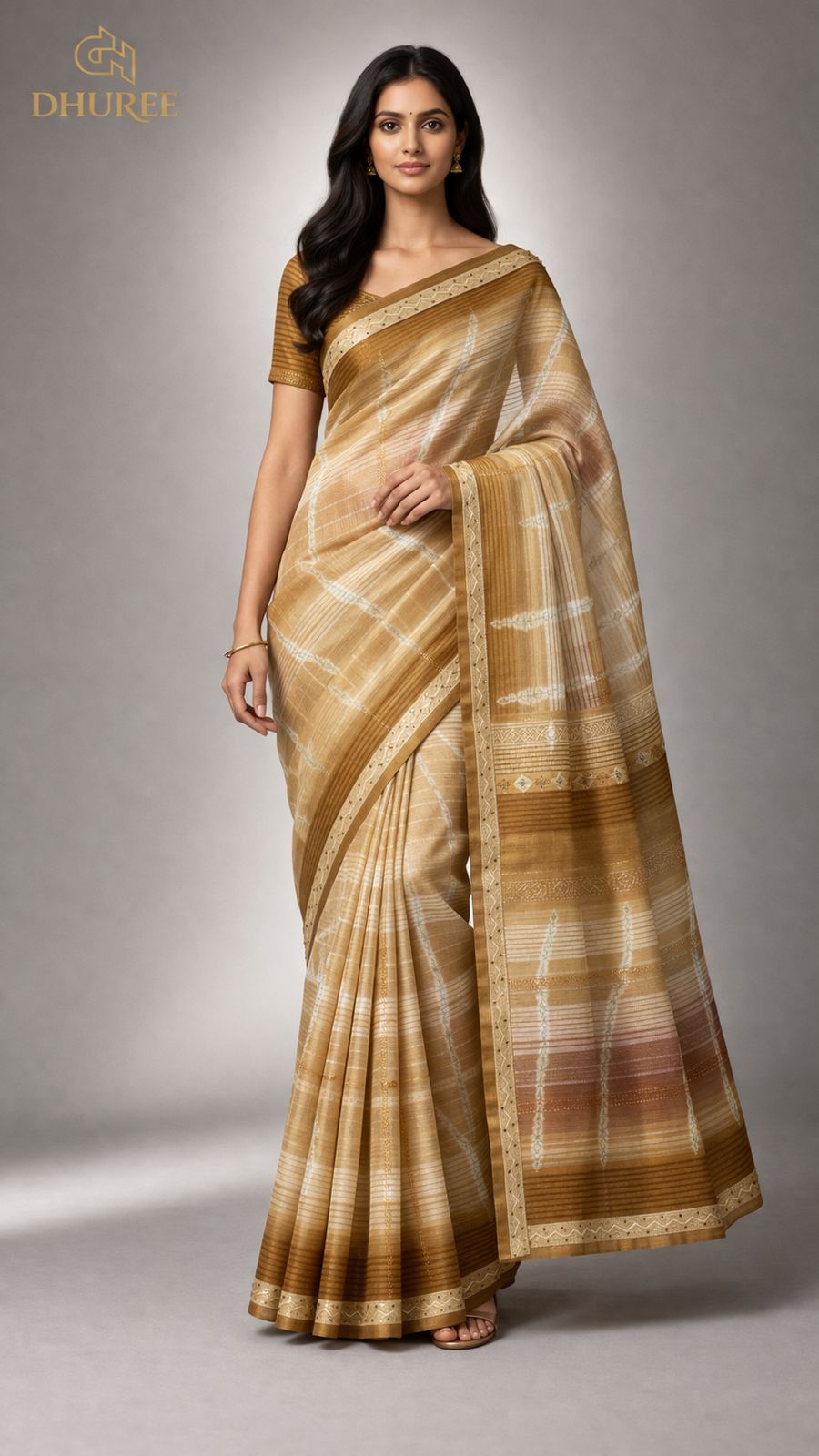 DHUREE MOSS SAREES