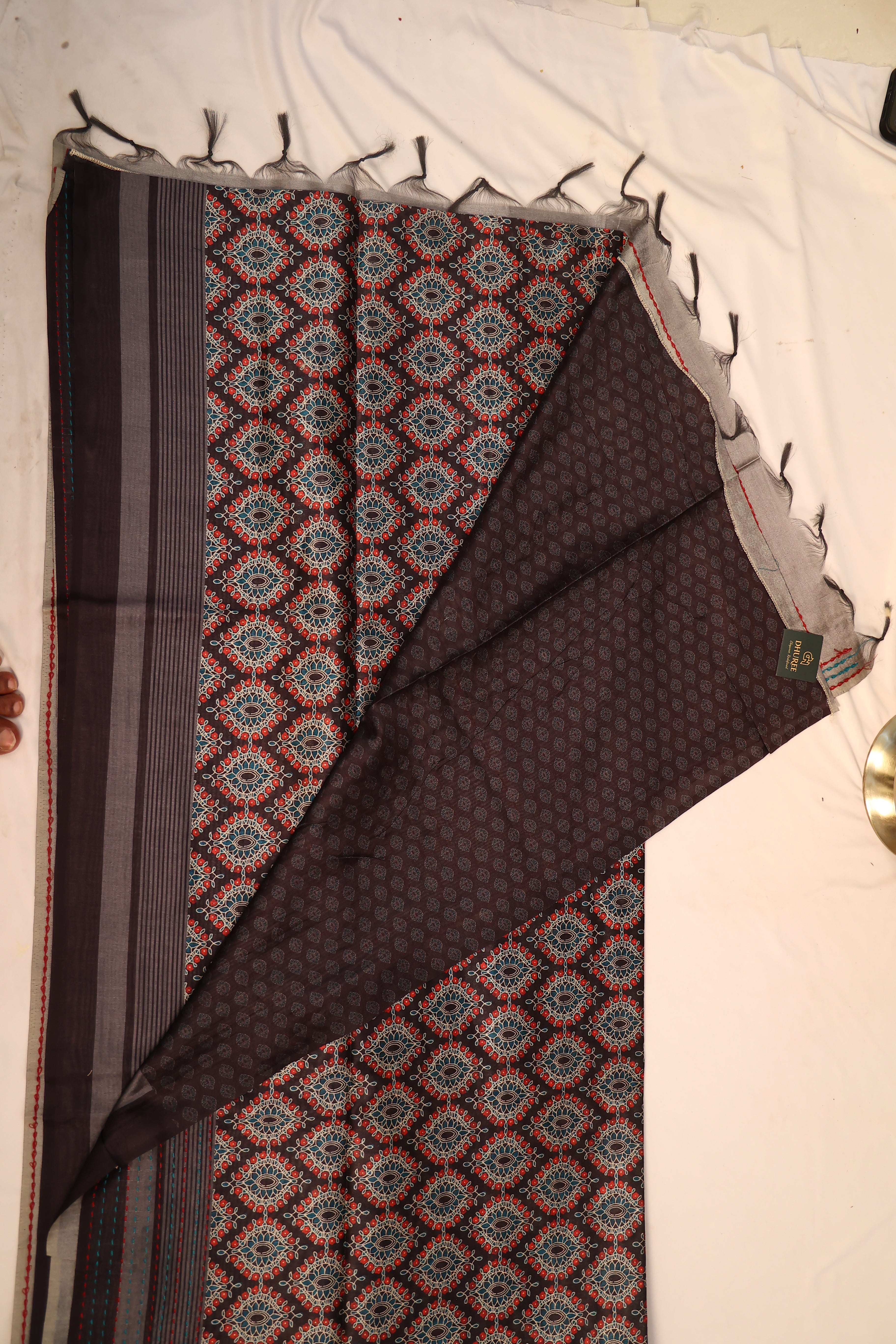 - DHUREE  COTTON SAREE.