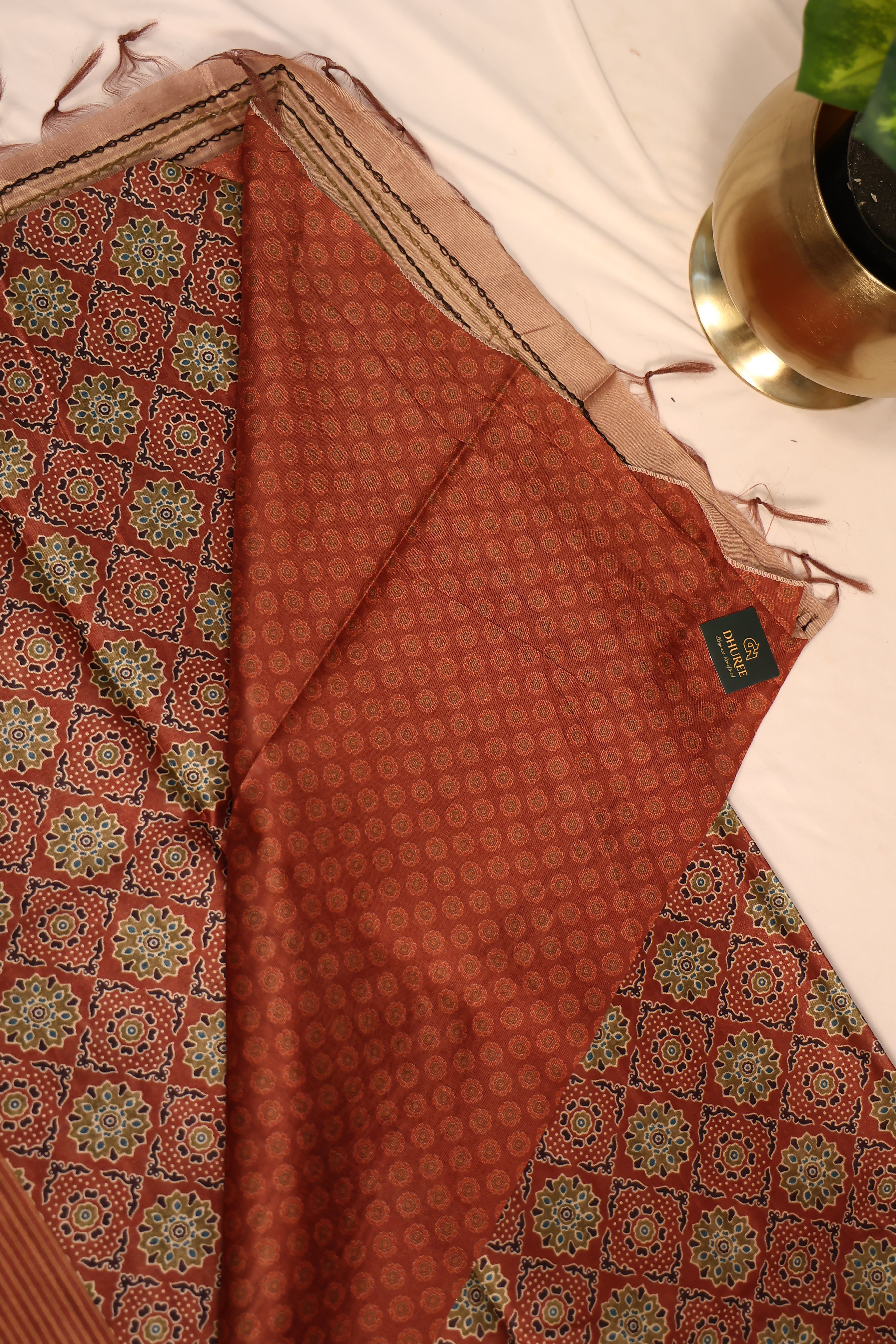 - DHUREE  COTTON SAREE.