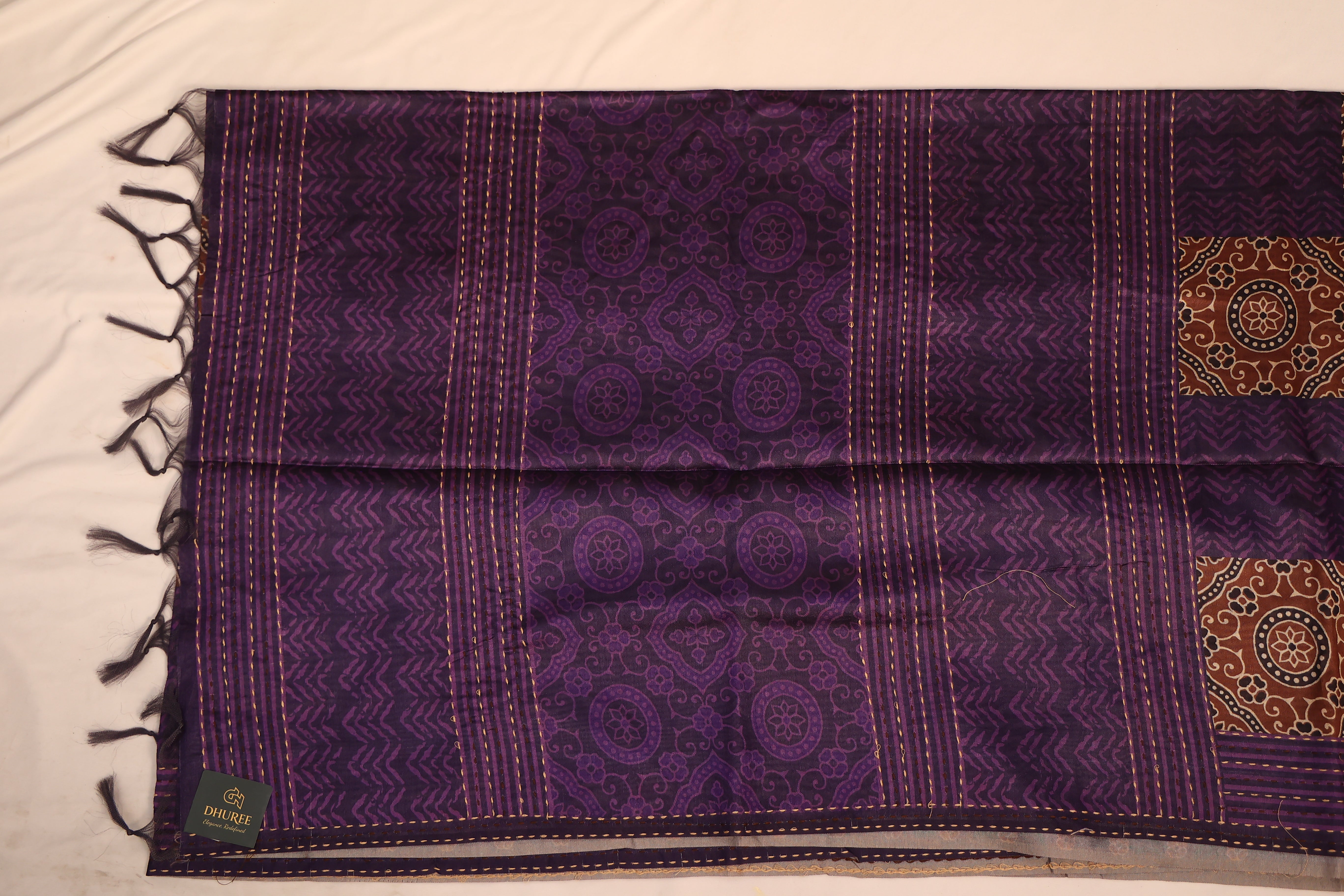 - DHUREE  COTTON SAREE.