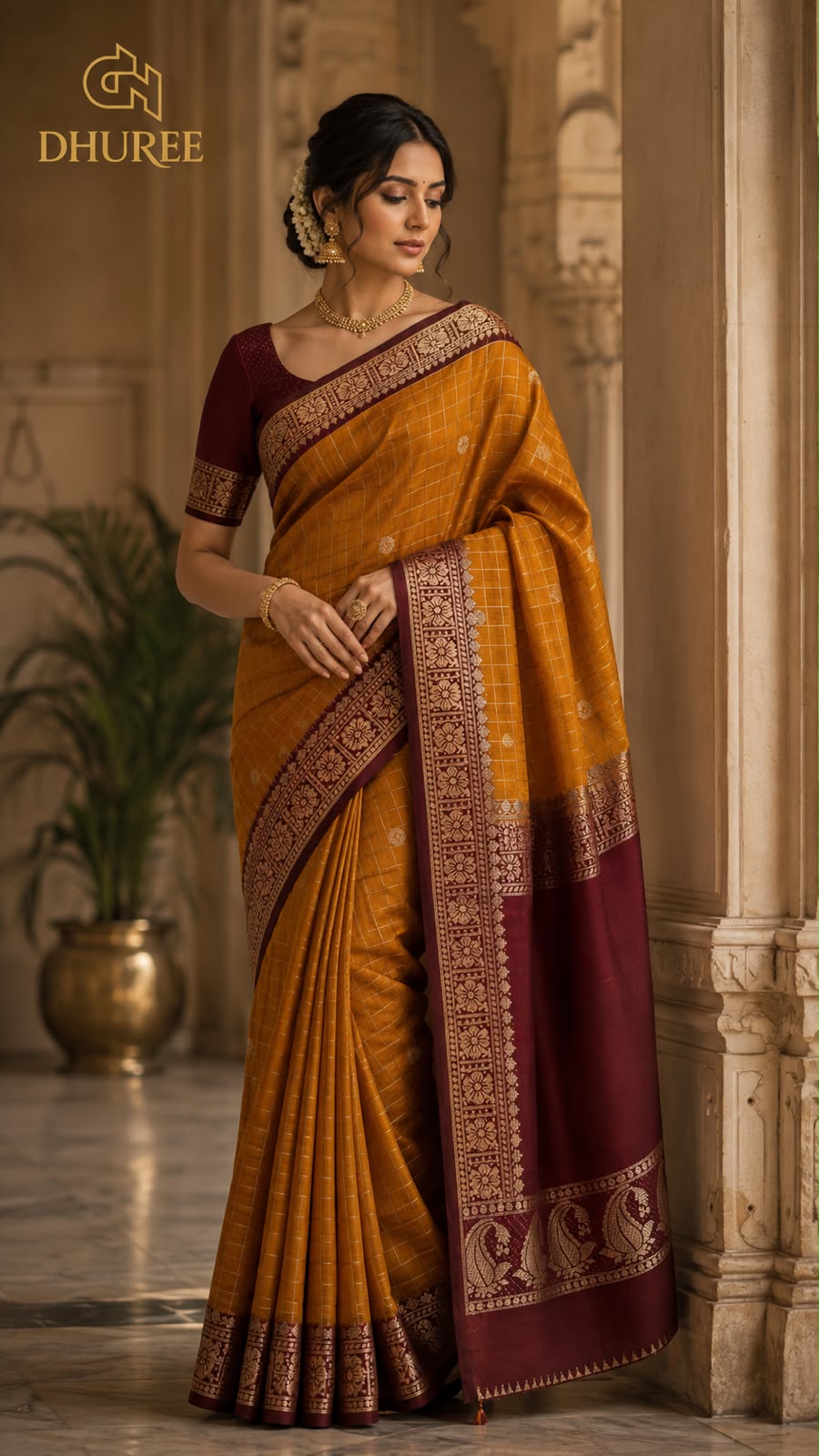 DHUREE SEMI MYSORE SILK SAREES
