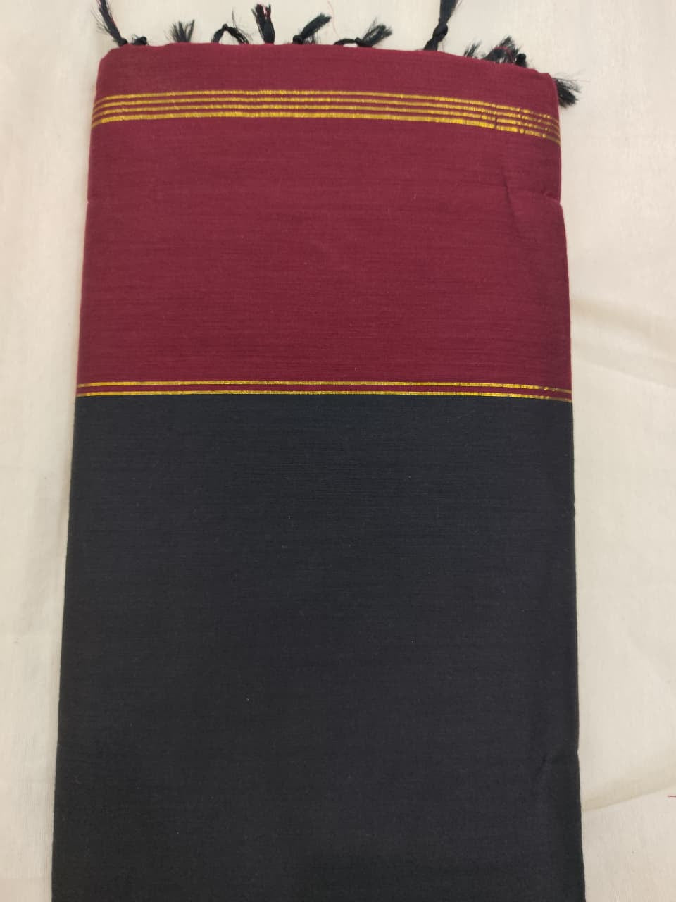 DHUREE KORVAI BORDER SILK COTTON  SAREES