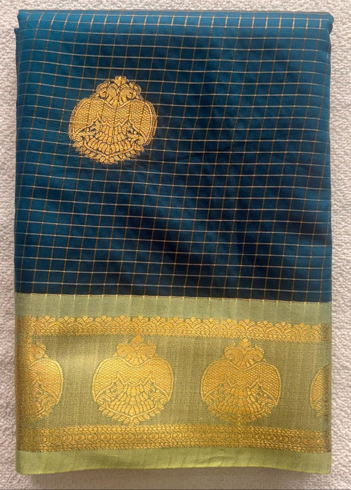 DHUREE PREMIUM QUALITY KANCHI SILK SAREES WITH BROKET BLOUSE