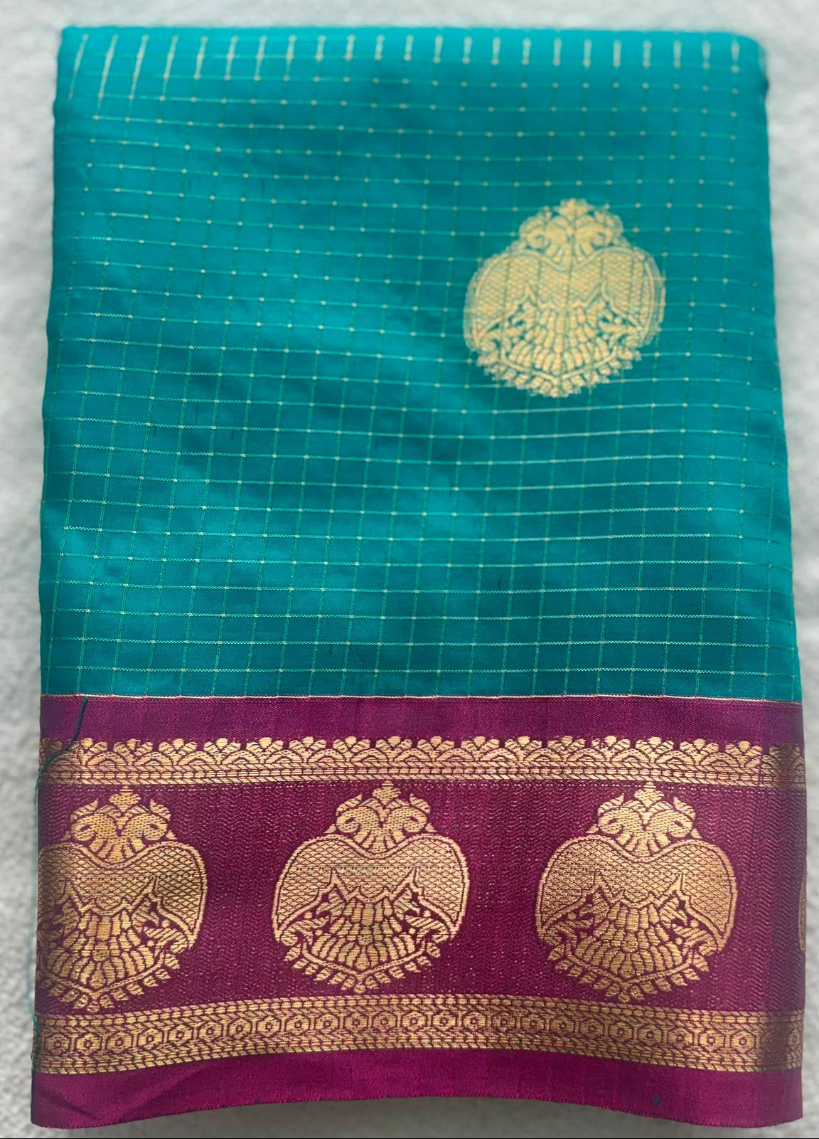 DHUREE PREMIUM QUALITY KANCHI SILK SAREES WITH BROKET BLOUSE