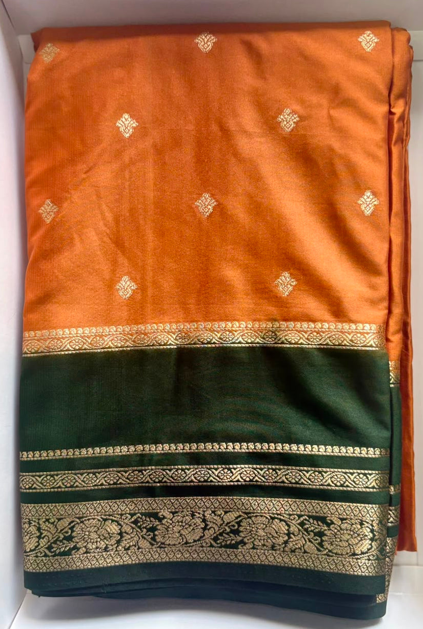 DHUREE SEMI MYSORE SILK SAREE