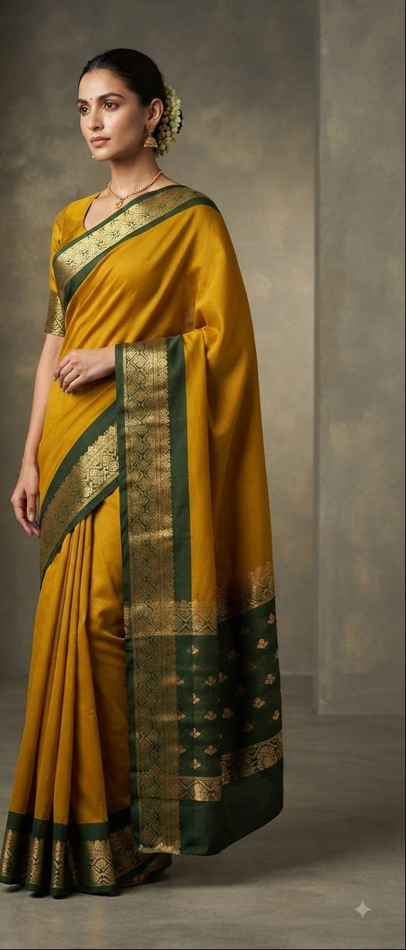 DHUREE SEMI MYSORE SILK SAREE