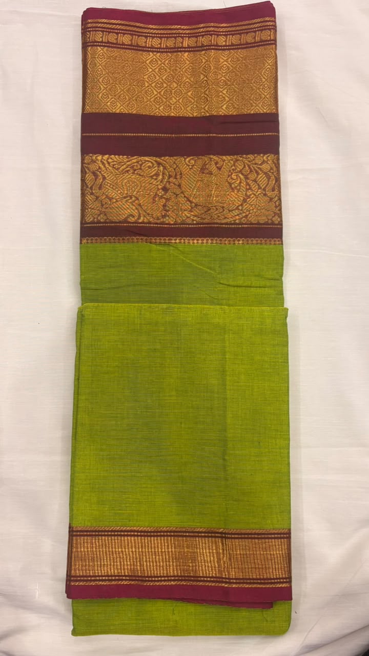 DHUREE  GRAND KANCHI COTTON  SAREES.