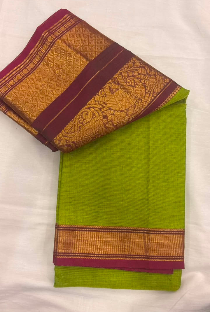 DHUREE  GRAND KANCHI COTTON  SAREES.