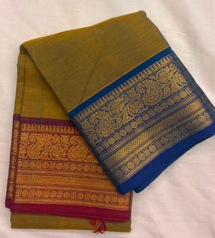DHUREE  GRAND KANCHI COTTON  SAREES.