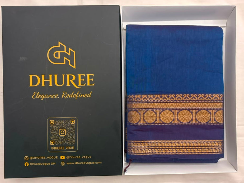 DHUREE  GRAND KANCHI COTTON  SAREES.