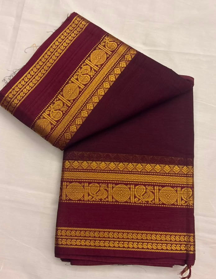 DHUREE  GRAND KANCHI COTTON  SAREES.