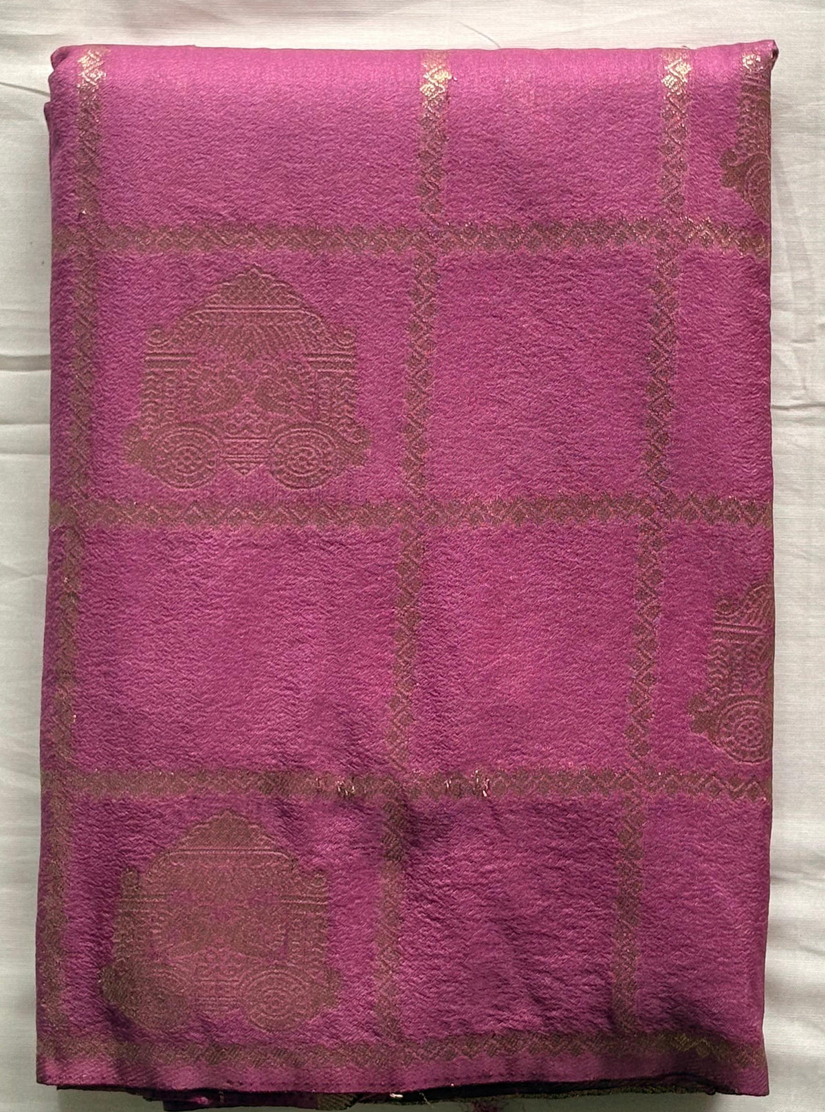 DHUREE  CHECK SOFT SILK  SAREES