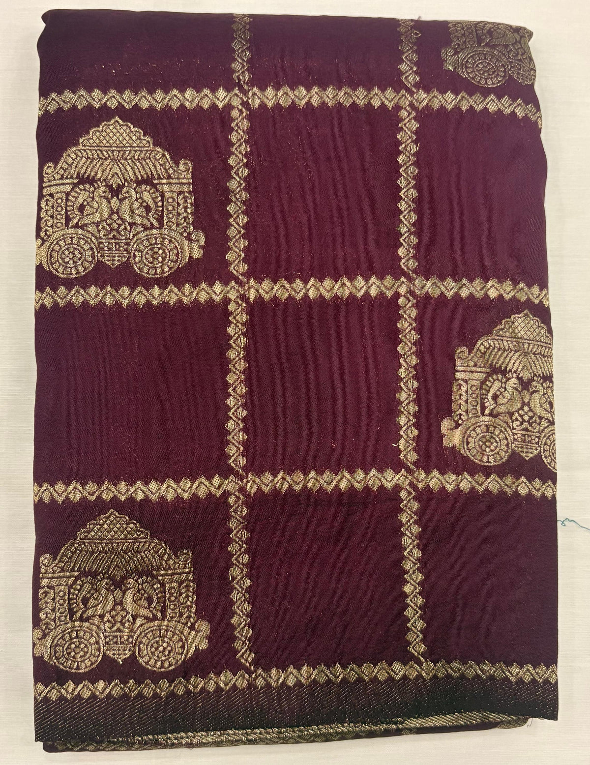 DHUREE  CHECK SOFT SILK  SAREES