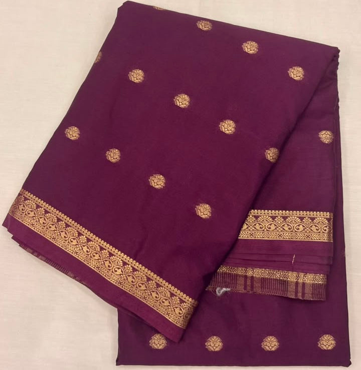 DHUREE SEMI MYSORE SILK SAREE