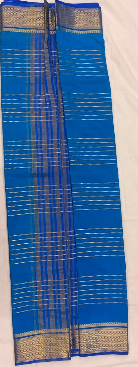 DHUREE SEMI CREPE MYSORE SILK SAREE