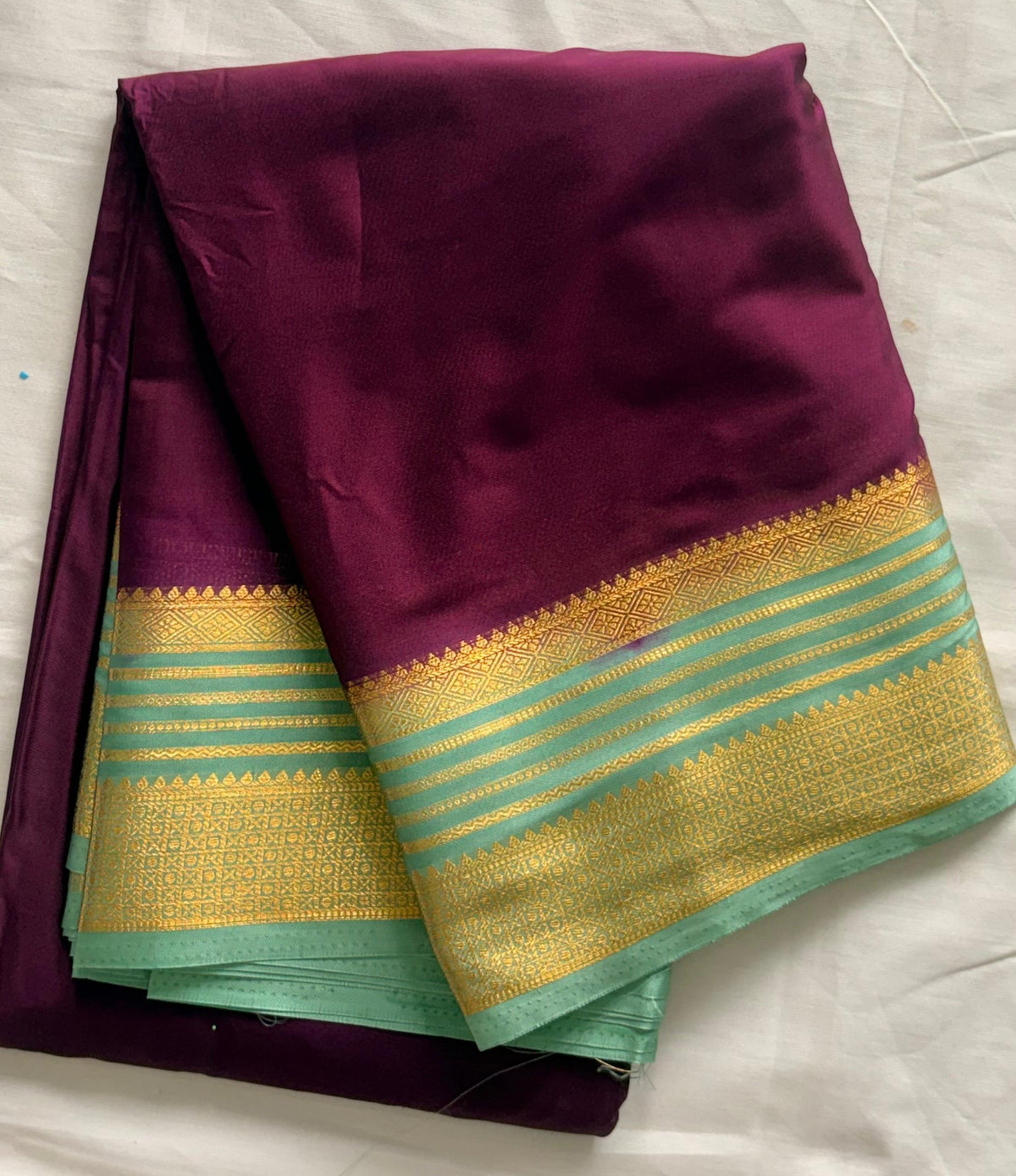 DHUREE SEMI MYSORE SILK SAREE