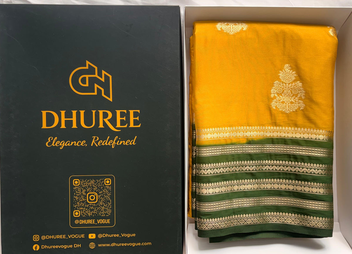 DHUREE SEMI MYSORE SILK SAREE