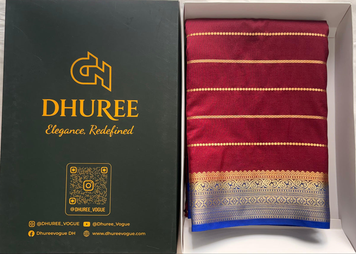 DHUREE SEMI CRAPE SILK SAREES