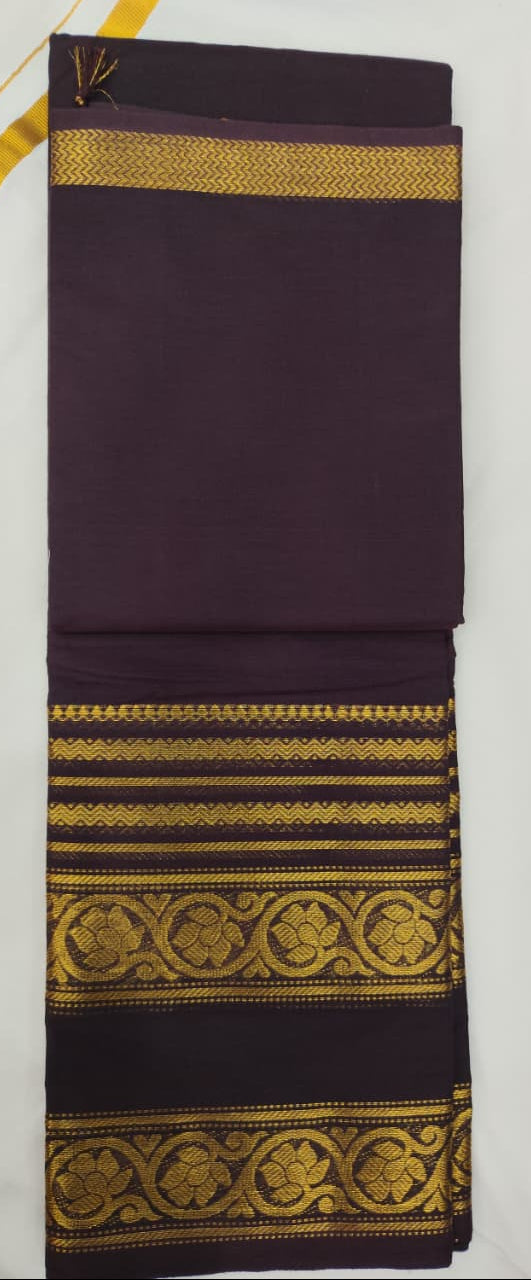 DHUREE  GRAND KANCHI COTTON  SAREES.