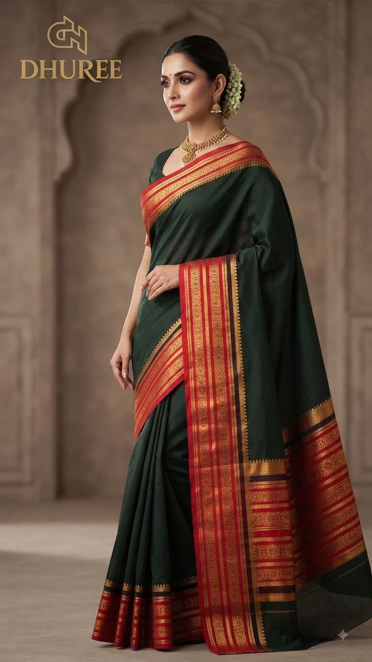DHUREE SEMI MYSORE SILK SAREE