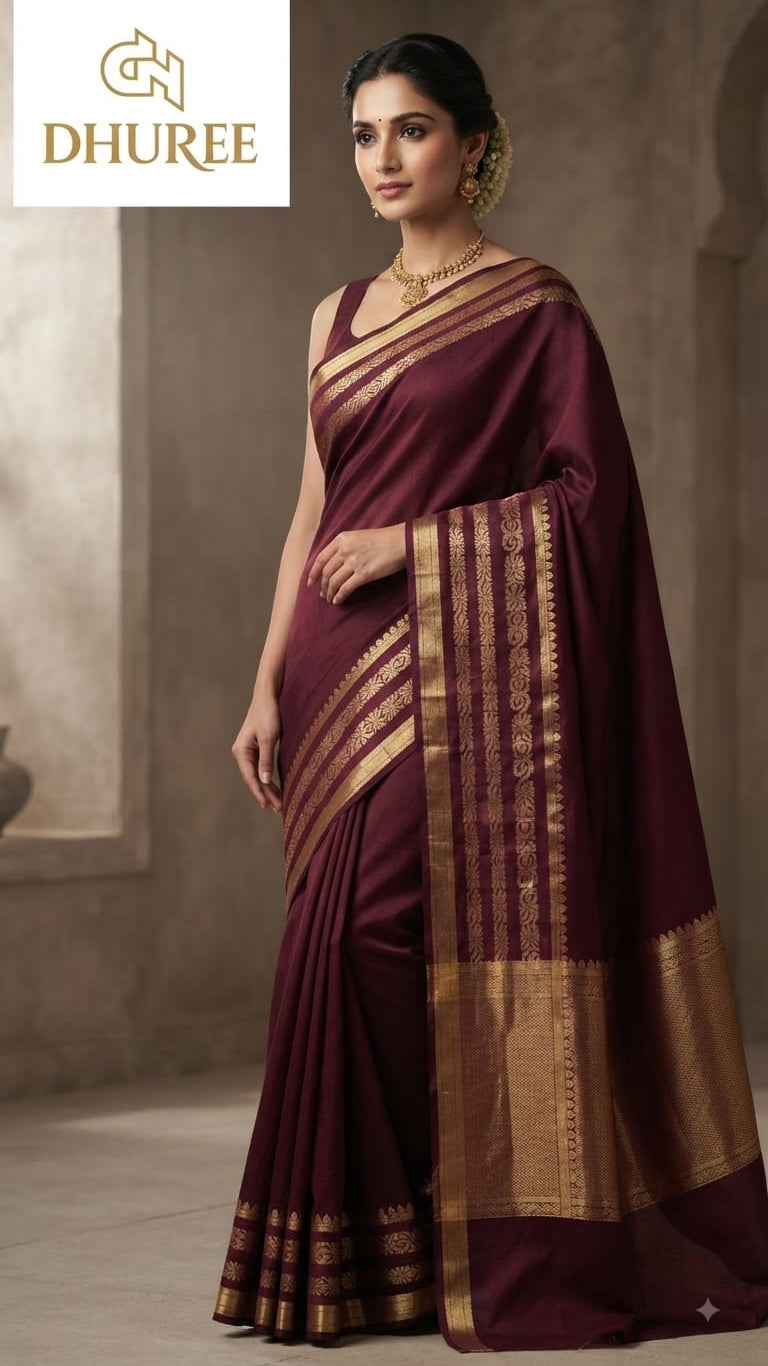 DHUREE SEMI MYSORE SILK SAREE